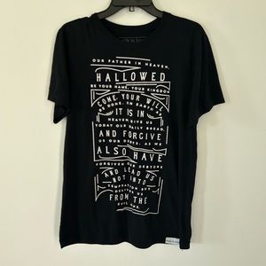 Unisex M walk in love tshirt, GUC